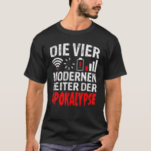 De vier moderne omvormers van de apocalyps t-shirt