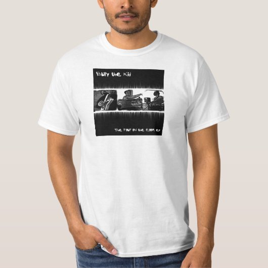 DE VIER OP DE STROOM E.P. T-SHIRT (Voorkant)