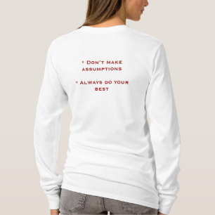 De vier overeenkomsten dragen lange hoes (bevestig t-shirt