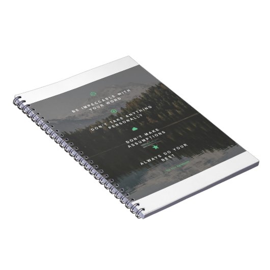 De vier overeenkomsten notitieboek (Rechterzijde)