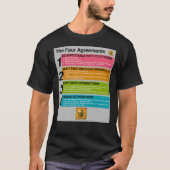 De vier overeenkomsten t-shirt (Voorkant)