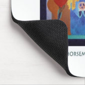 De vier paarden ontmoeten hun matchen muismat (Hoek)