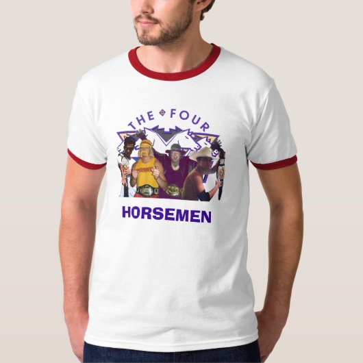 De vier paarden t-shirt (Voorkant)