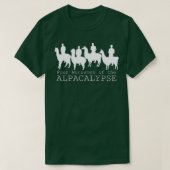 De vier paarden van de Alpacalypse T-shirt (Design voorkant)