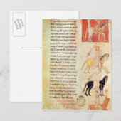 De vier paarden van de Apocalyps Briefkaart (Voorkant / Achterkant)