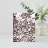 De vier paarden van de Apocalyps (Dürer, 1498) Briefkaart (Staand voorkant)