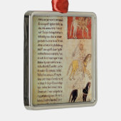 De vier paarden van de Apocalyps Metalen Ornament (Rechts)