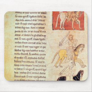 De vier paarden van de Apocalyps Muismat