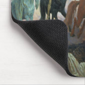 De vier paarden van de Apocalyps Muismat (Hoek)