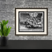 De vier paarden van de Apocalyps Poster