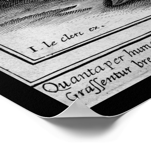 De vier paarden van de Apocalyps Poster (Hoek)