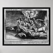 De vier paarden van de Apocalyps Poster (Voorkant)