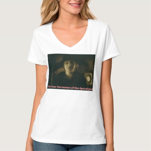 De vier paarden van de Apocalyps T-shirt (Voorkant)