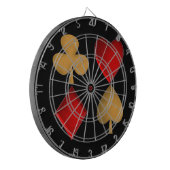 De vier pakken, dartbord (Voorkant Links)