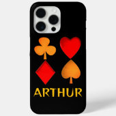 De vier pakken gepersonaliseerd Case-Mate iPhone case (Achterkant)