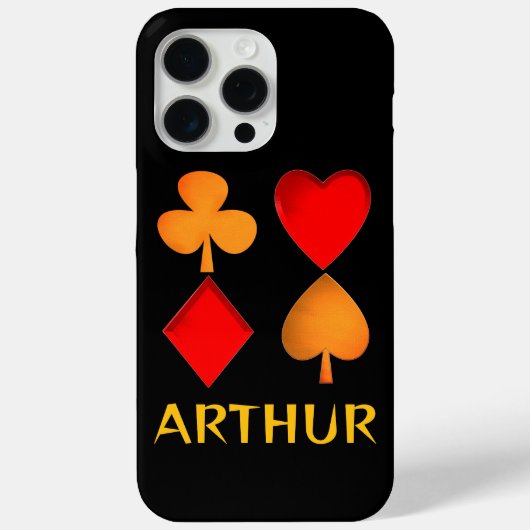 De vier pakken gepersonaliseerd Case-Mate iPhone case (Achterkant)