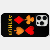 De vier pakken gepersonaliseerd Case-Mate iPhone case (Achterkant (horizontaal))