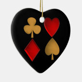 De vier pakken, keramisch ornament (Rechts)