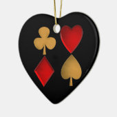 De vier pakken, keramisch ornament (Links)