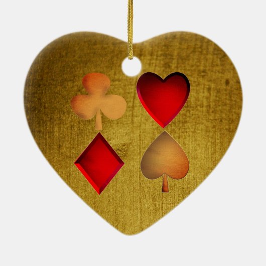 De vier pakken, keramisch ornament (Achterkant)