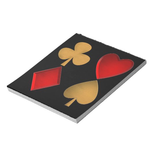 De vier pakken notitieblok (Linkerzijde)