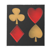 De vier pakken notitieblok (Voorkant)