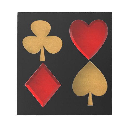 De vier pakken notitieblok (Voorkant)