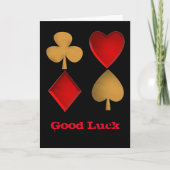 De vier pakken, persoonlijk kaart (Voorkant)