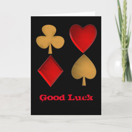 De vier pakken, persoonlijk kaart