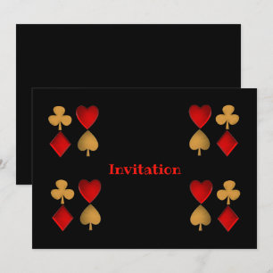 De vier pakken, persoonlijk kaart