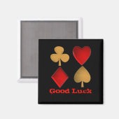 De vier pakken, persoonlijk magneet (Voorkant / Achterkant)