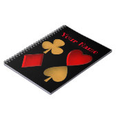 De vier pakken, persoonlijk notitieboek (Linkerzijde)