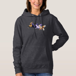 De vier Pegasi Mythical Flying Pegasus Horses Hoodie