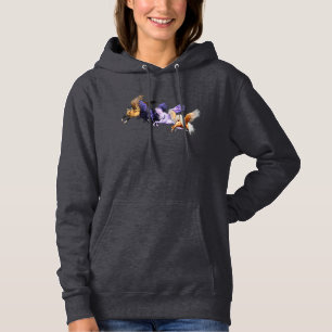 De vier Pegasi Mythical Flying Pegasus Horses Hoodie