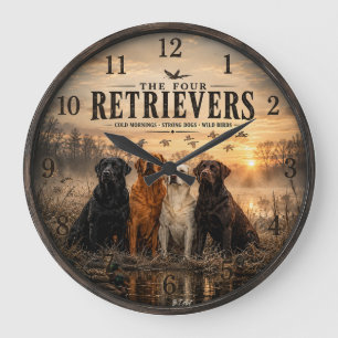 De Vier Retrievers – Eendenjacht Grote Klok