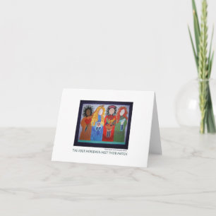 De vier Ruiters ontmoeten Hun Gelijke Kaart