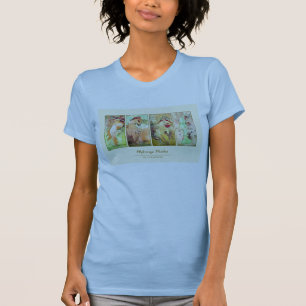 De vier seizoenen Alphonse Mucha T-shirt