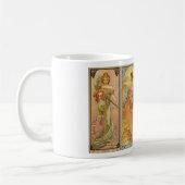 De vier seizoenen art. koffiemok (Links)