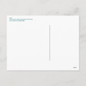 De vier Seizoenen: De winter door François Boucher Feestdagenkaart (Achterkant)