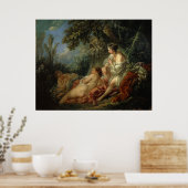 De vier seizoenen, de zomer - François Boucher Poster (Keuken)