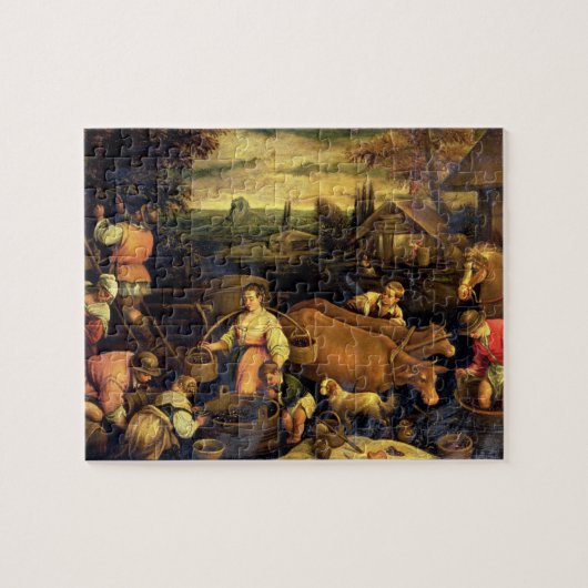 De vier seizoenen: herfst legpuzzel (Horizontaal)