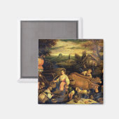 De vier seizoenen: herfst magneet (Voorkant / Achterkant)