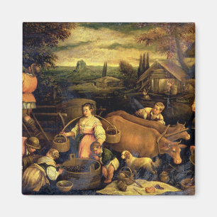 De vier seizoenen: herfst magneet