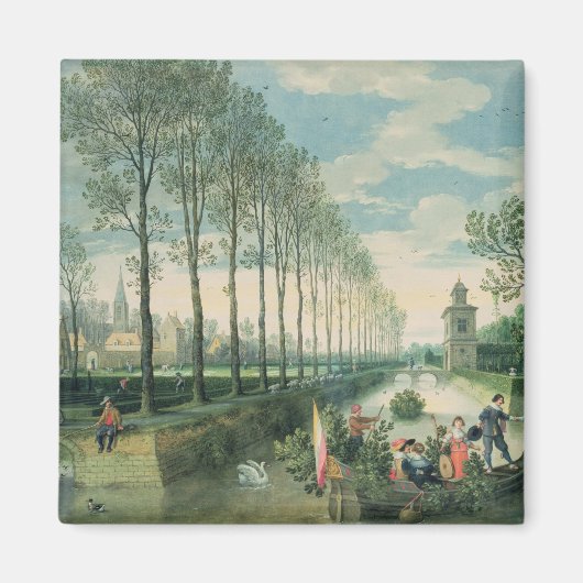 De vier seizoenen: Lente Magneet (Voorkant)