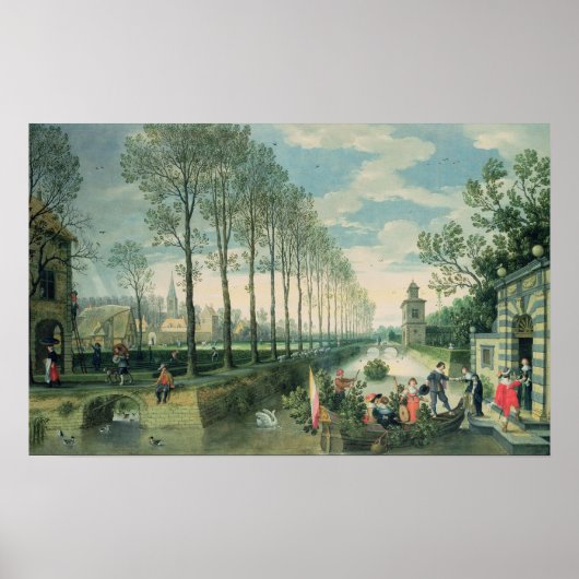 De vier seizoenen: Lente Poster (Voorkant)