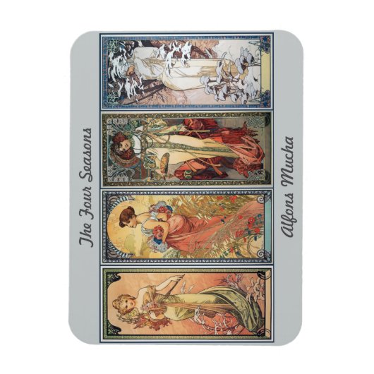 De vier seizoenen magneet (Verticaal)