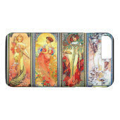 De Vier Seizoenen serie 3 van Mucha Case-Mate iPhone Case (Achterkant (Horizontaal))