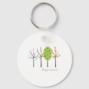 De vier seizoenen sleutelhanger