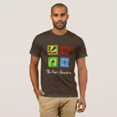 De vier seizoenen t-shirt (Voorkant volledig)