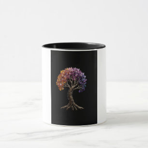 De vier seizoenen Tree of Life Coffee Mok
